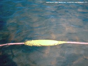 Low frequency seismic arrays with sparse groups tend to require additional modules for buoyancy.