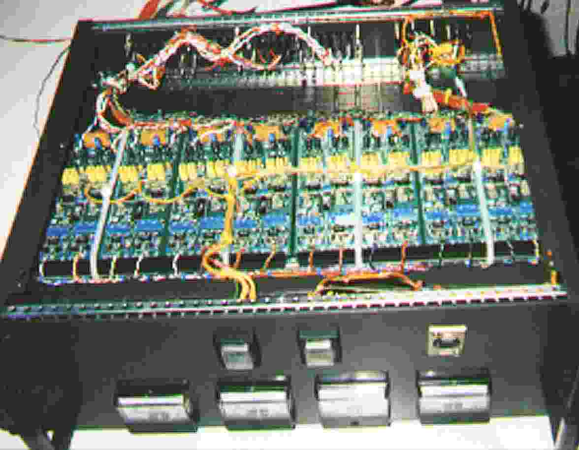 An interior view of the 16 channel deckbox receiver.